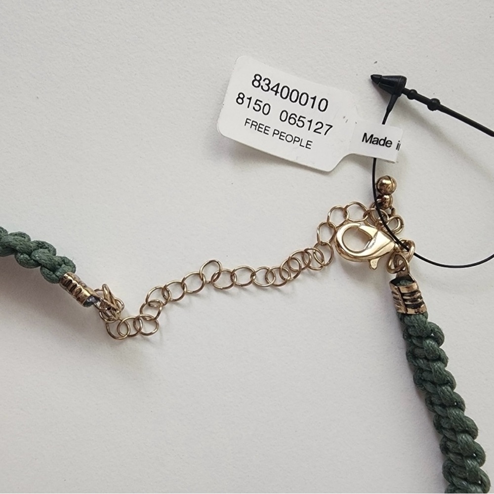 Free People Sweet Carolina Choker Necklace/Jade - Picture 15 of 16